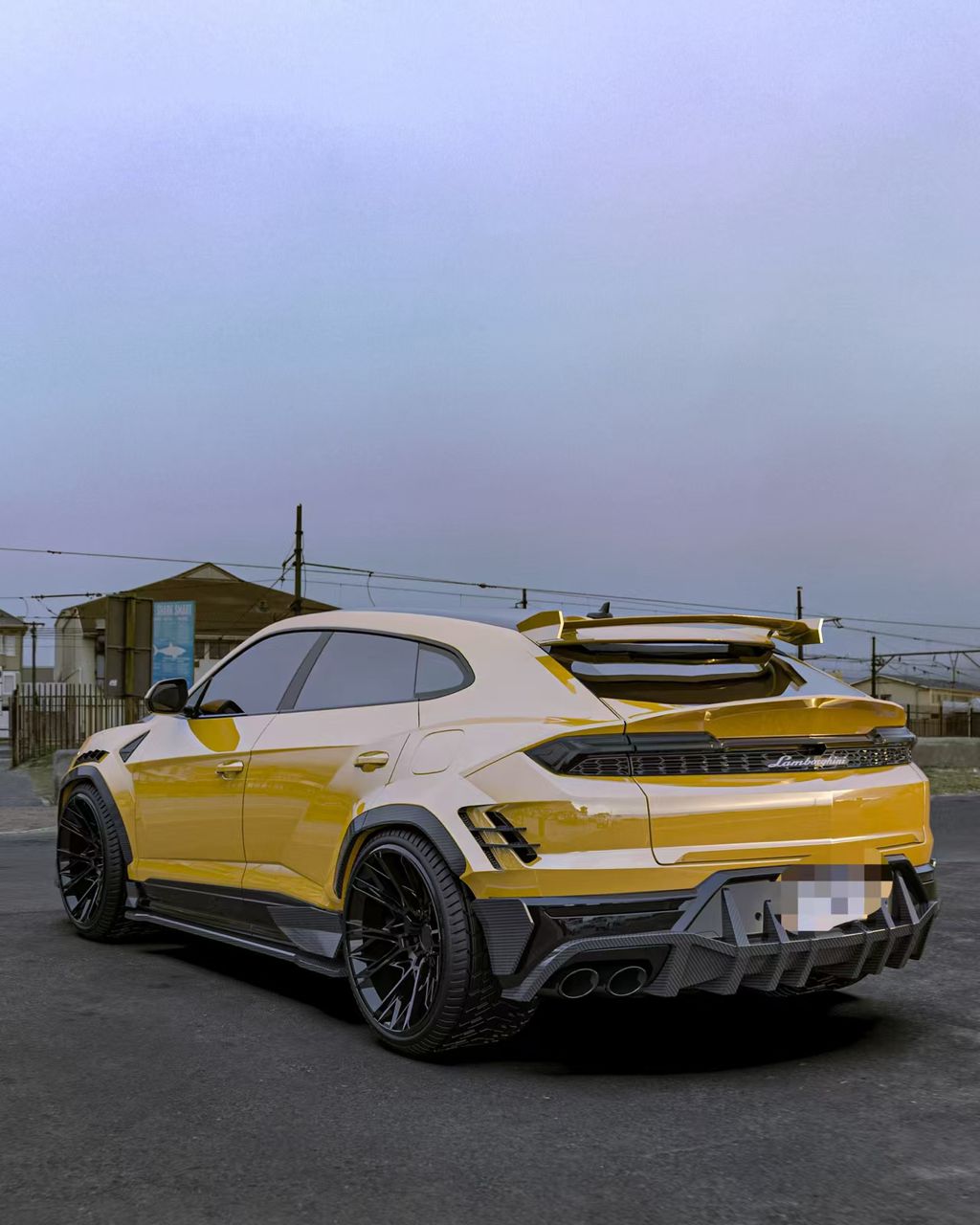 Full Dry Carbon Fiber Aero Body Kit - Lamborghini URUS SE