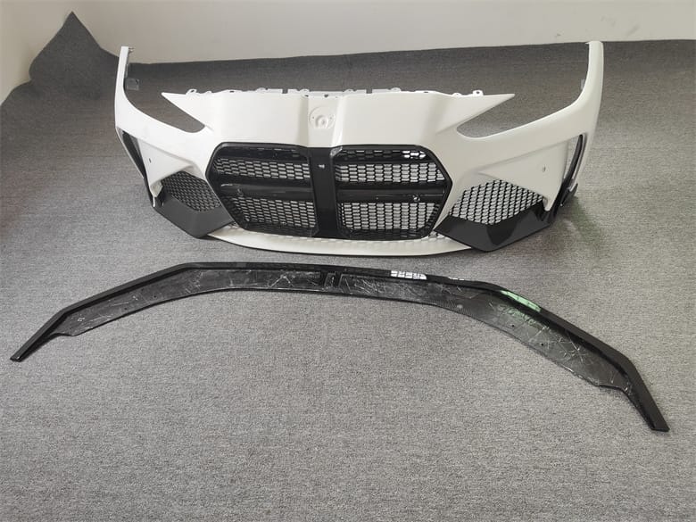 Carbon Fiber AD Style Front Bumper With Front Lip - BMW G80 M3/G82/G83 M4