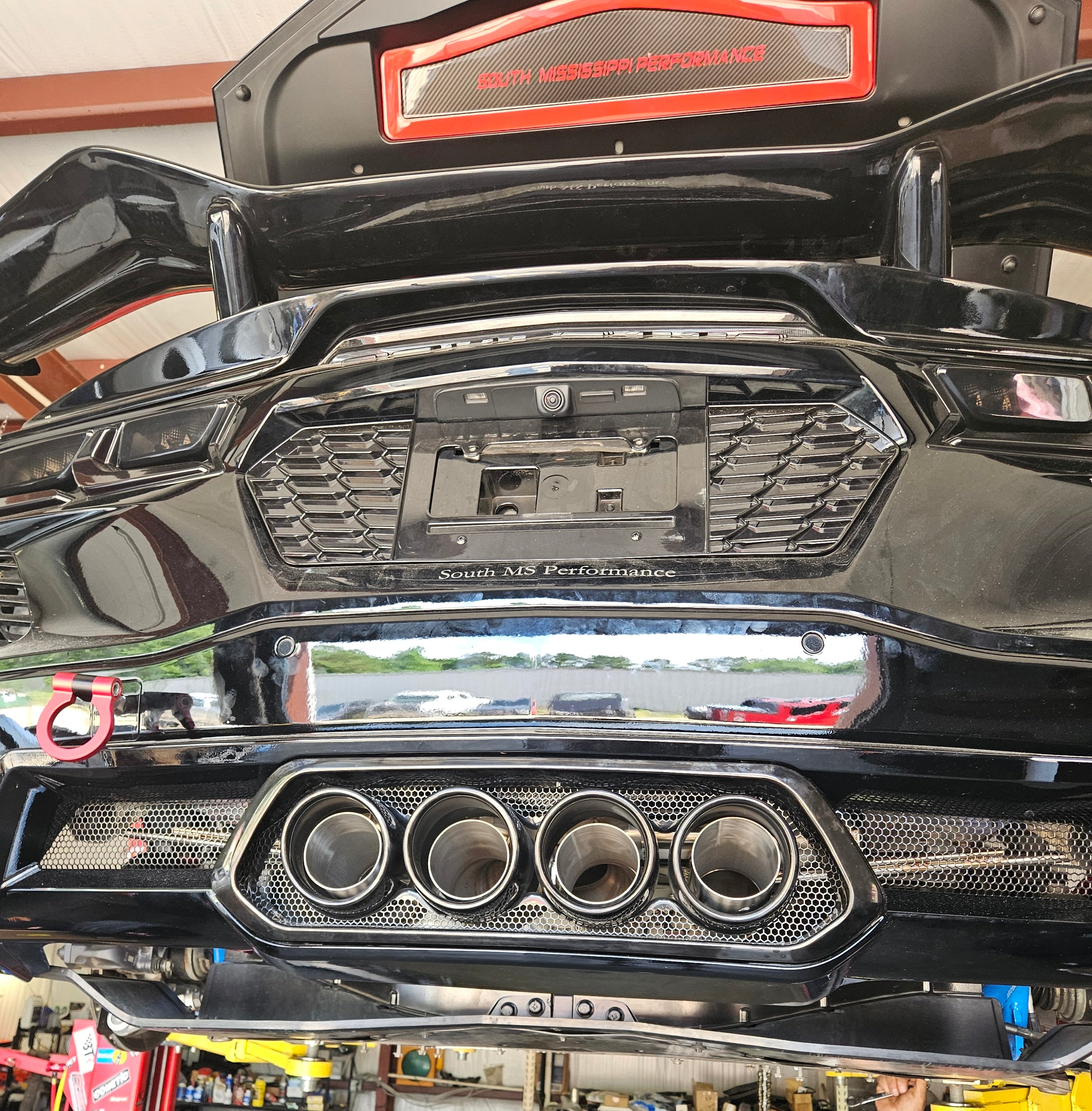 Performance Full straight pipe catback Exhaust - Chevrolet corvette C8 Z06