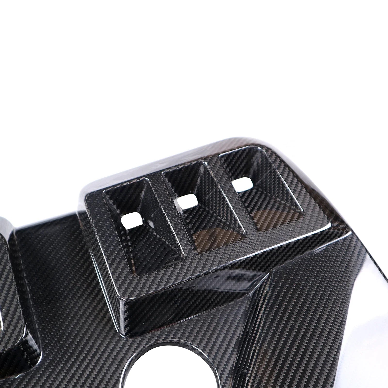 Carbon Fiber Engine Cover Big Size Replacement - BMW G87 M2 M3 G80 G81 M4 G82 G83