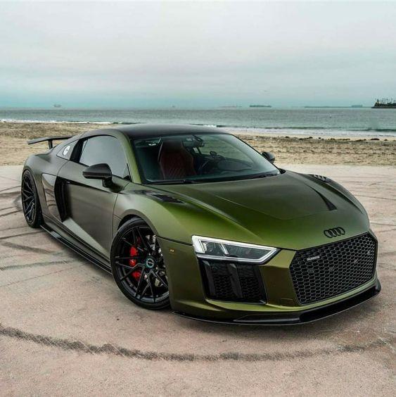 Audi R8 Carbon Fiber Artisan Front Lip