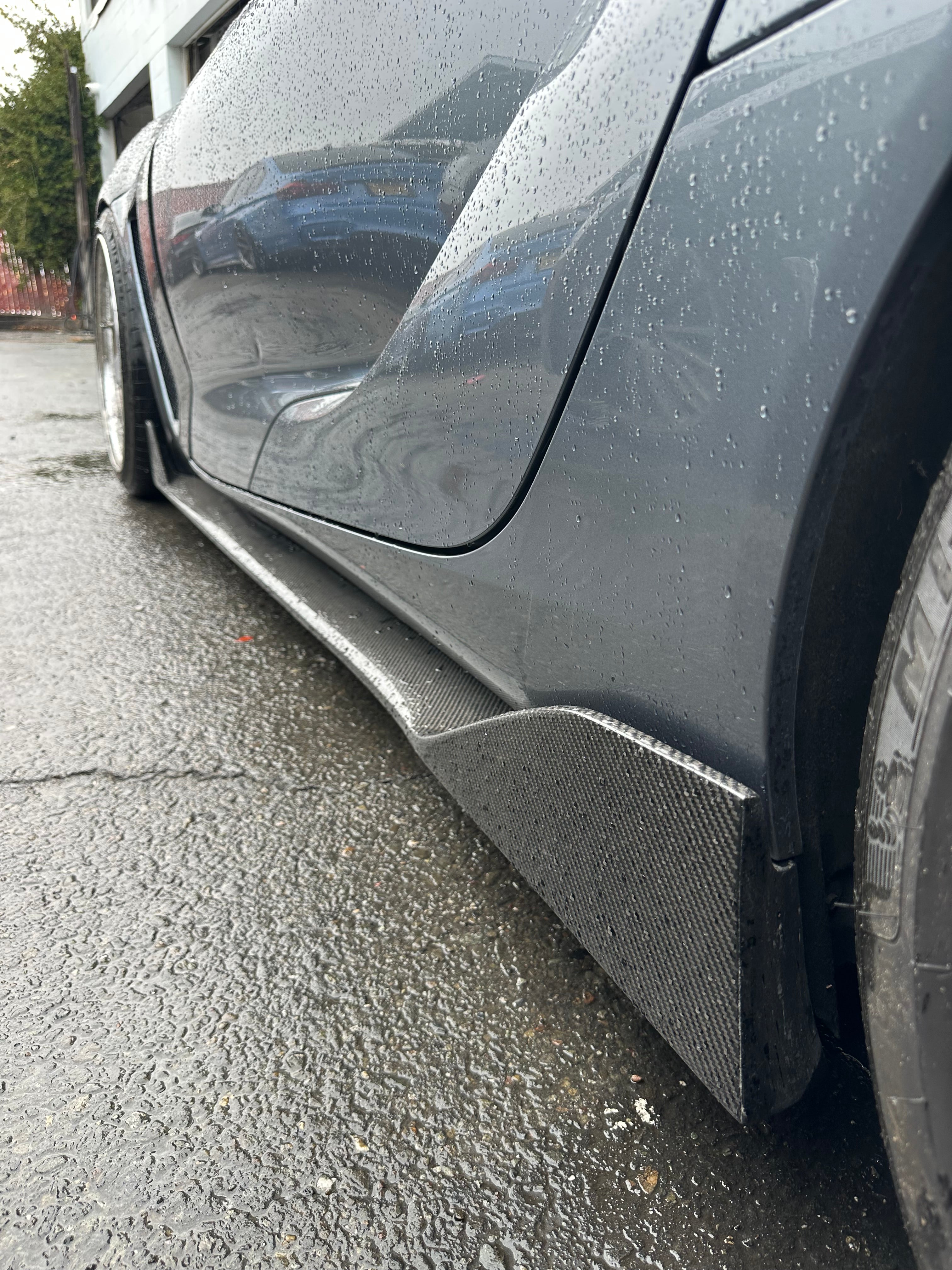 Carbon Fiber Side Skirts for Toyota A90 Supra