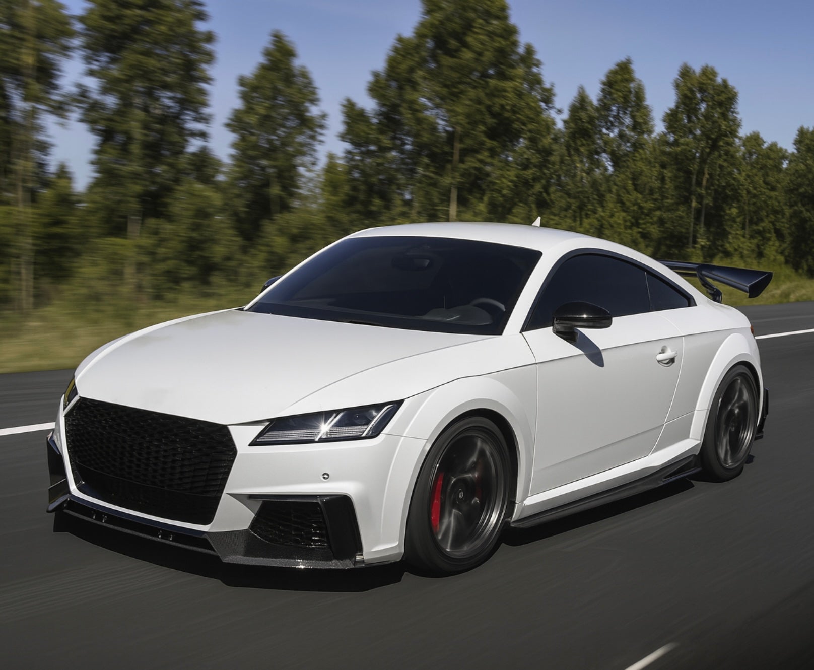 Audi TTRS Artisan Sport Side Skirt Extensions