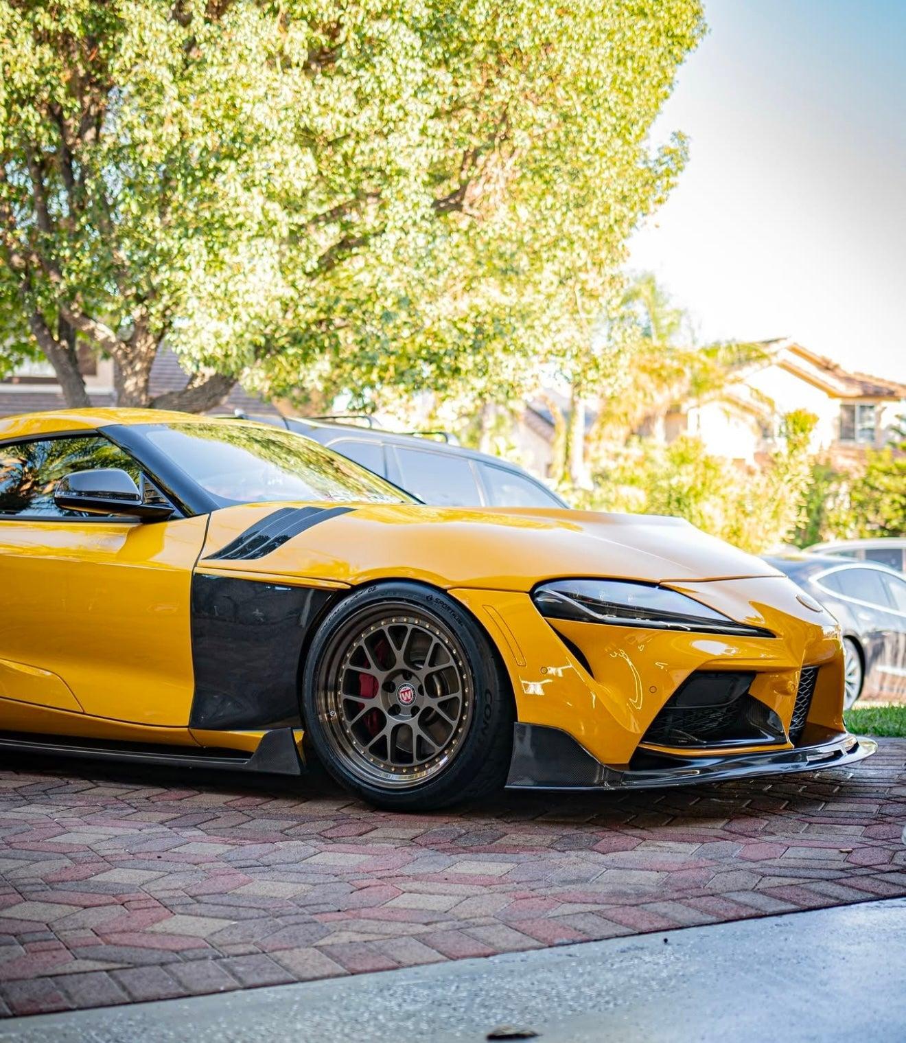 Toyota Supra MK5 Carbon Fiber AP Front Lip