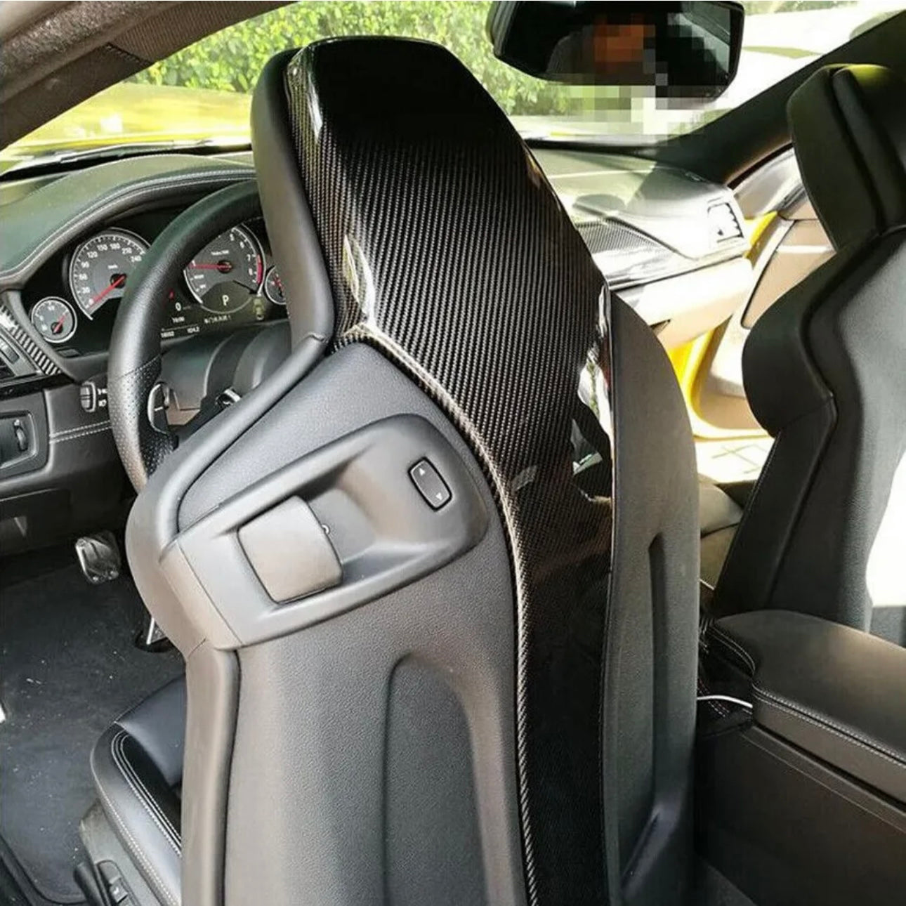 Carbon Fiber Seat Back Set - BMW F80 M3 & F82 / F83 M4