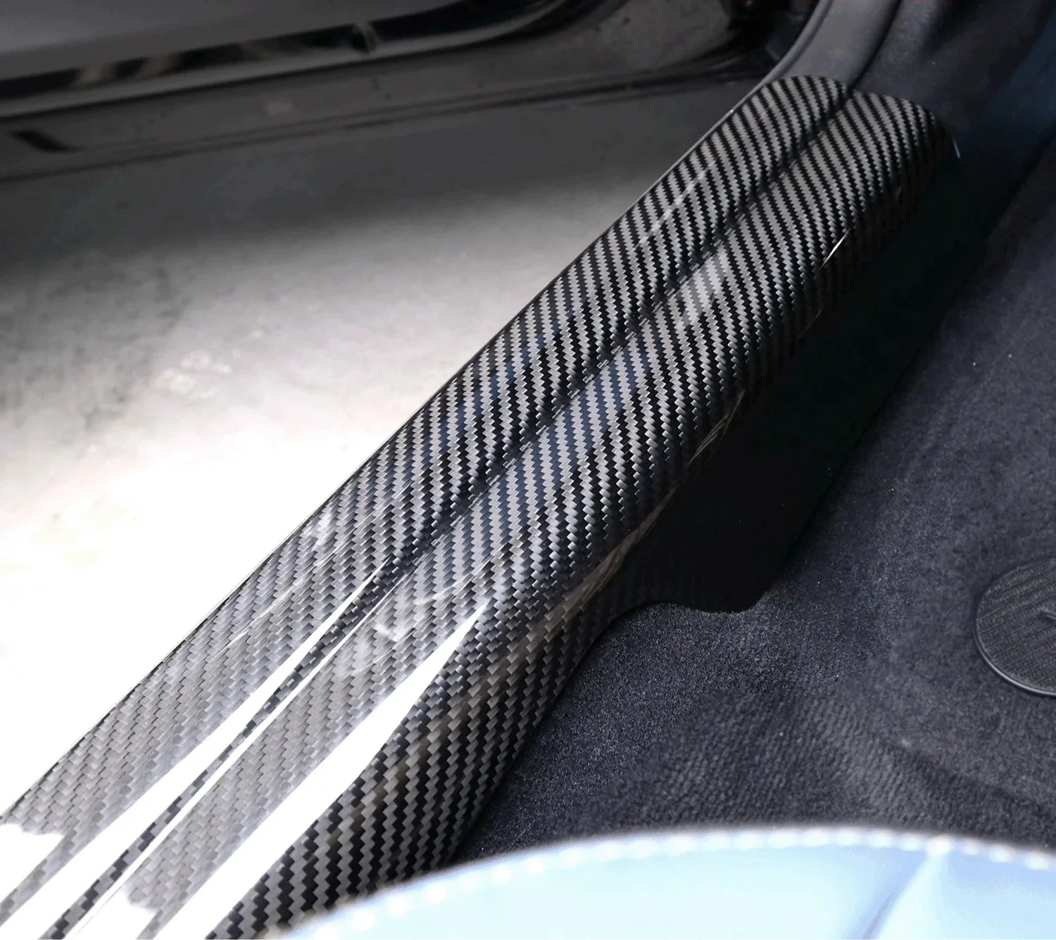 Carbon Fiber Door Sill - BMW G87 M2 G42 2 Series