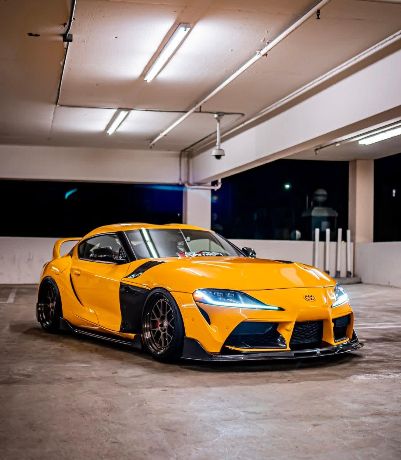 Toyota Supra MK5 Carbon Fiber AP Front Lip