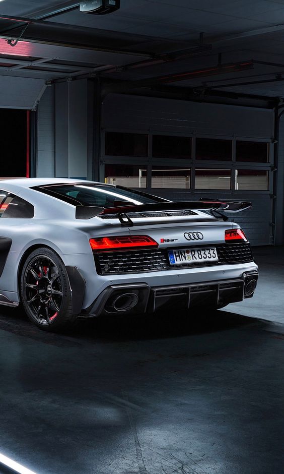 Carbon Fiber Rear Canard Winglet - Audi R8 V10