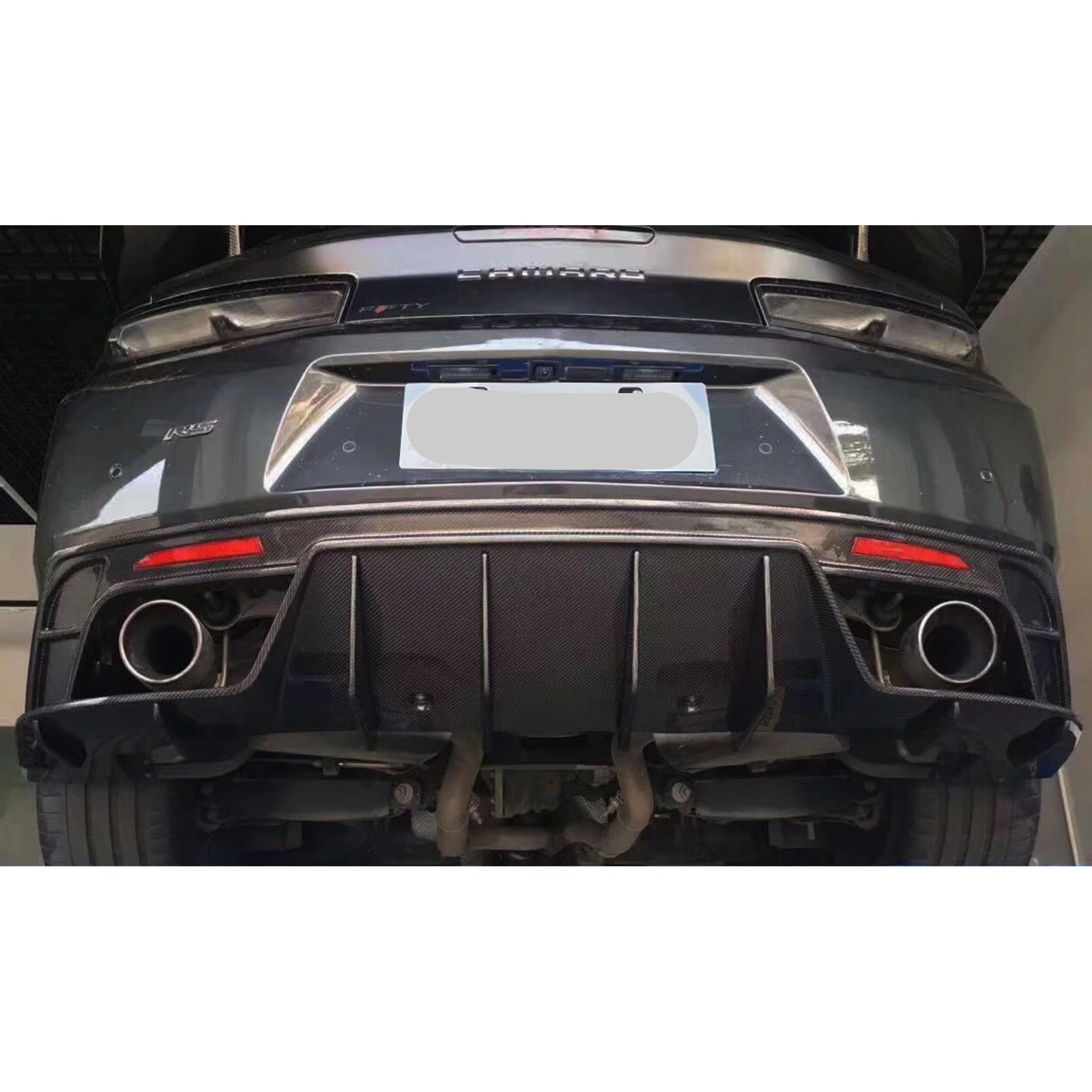 Carbon Fiber Rear Diffuser - 2017-2019 Chevrolet Camaro