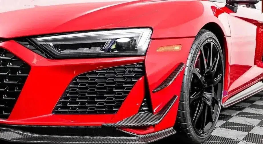 Audi R8 Carbon Fiber Front Splitter Canard