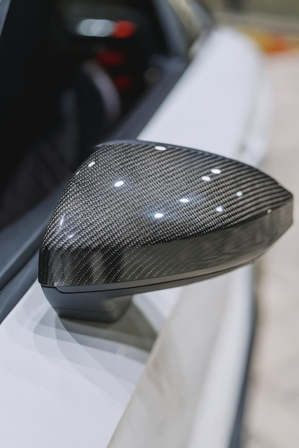 Audi TTRS/R8 Carbon Fiber Mirror Caps