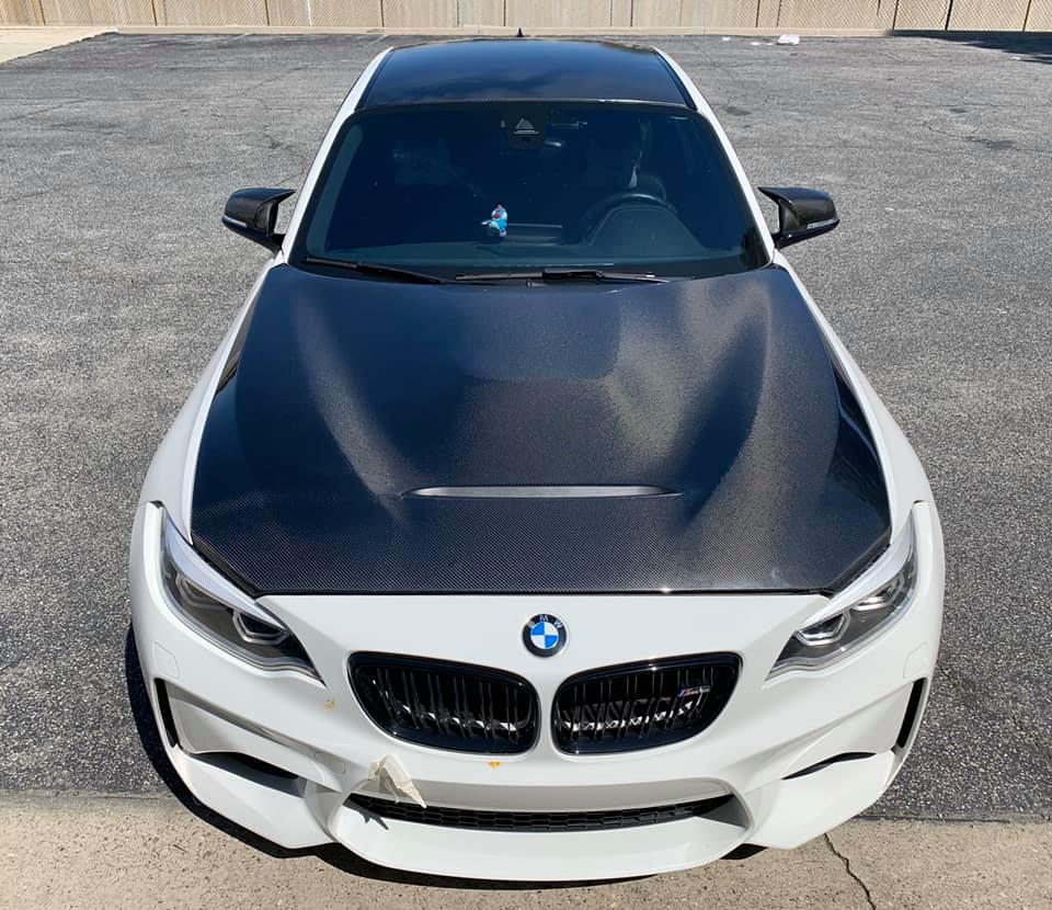 GTS Style Dry Carbon Fiber Front Hood - BMW F87 M2 & F22 / F23 2 Series