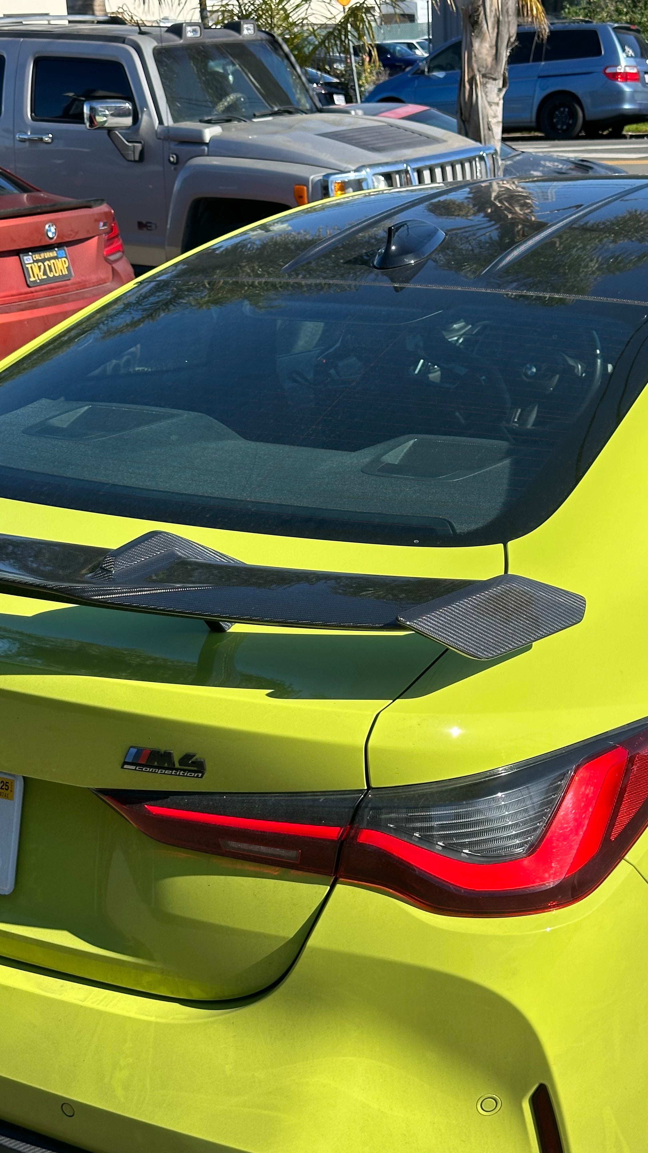 M Performance Style Carbon Rear Spoiler wing - BMW