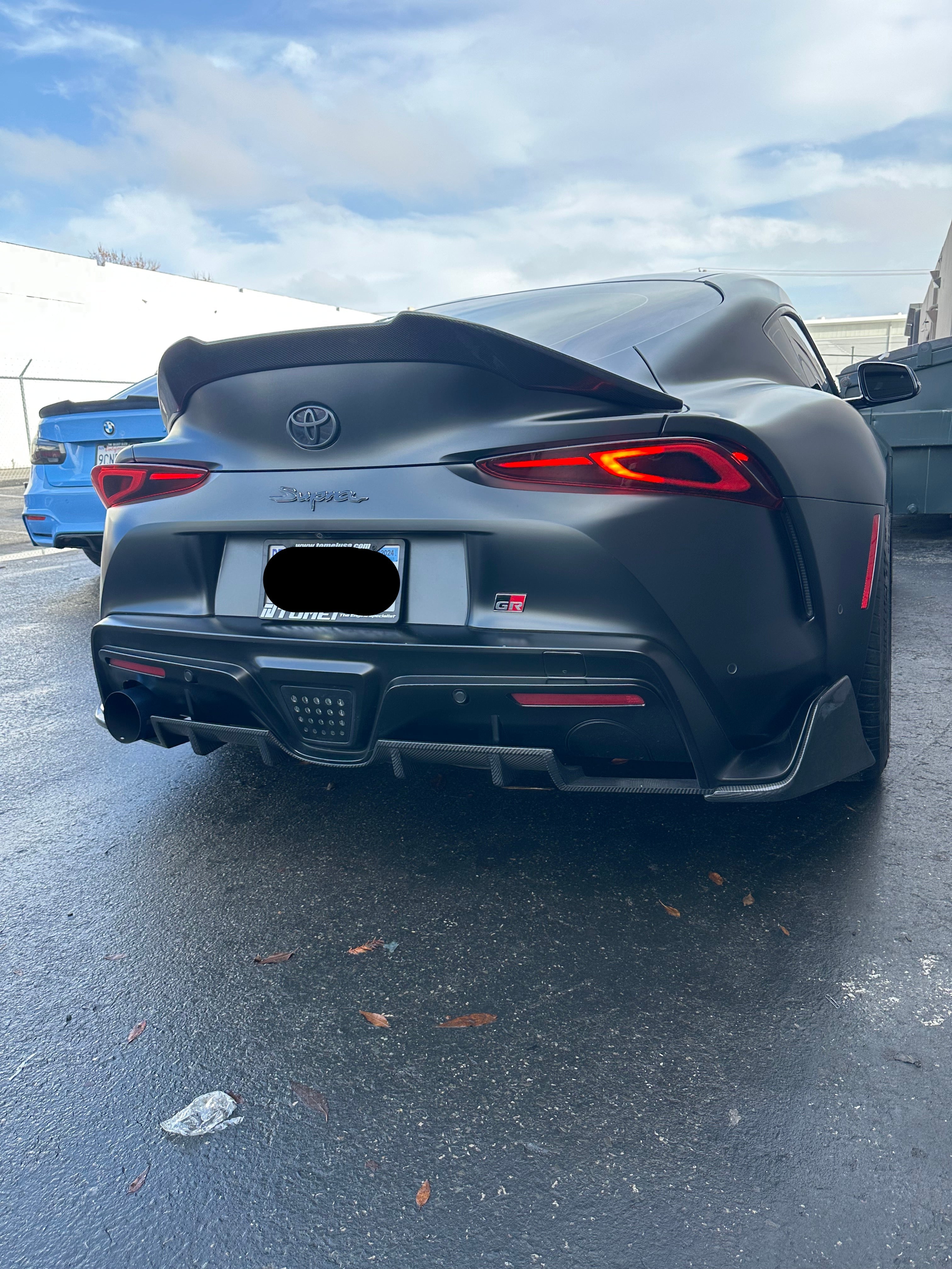 Carbon Fiber Diffuser Extension - Toyota Supra A90/A91