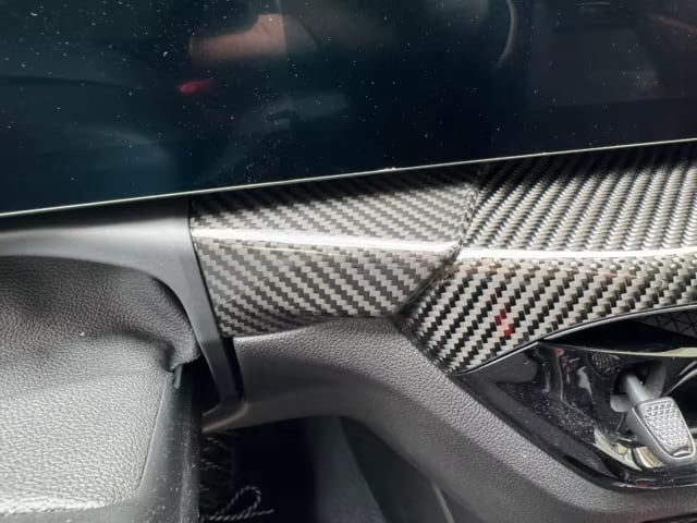 Carbon Fiber Dashboard Trim - BMW LCI 3 Series G20 G22 G23 LCI M3 M4 G80 G82 G83