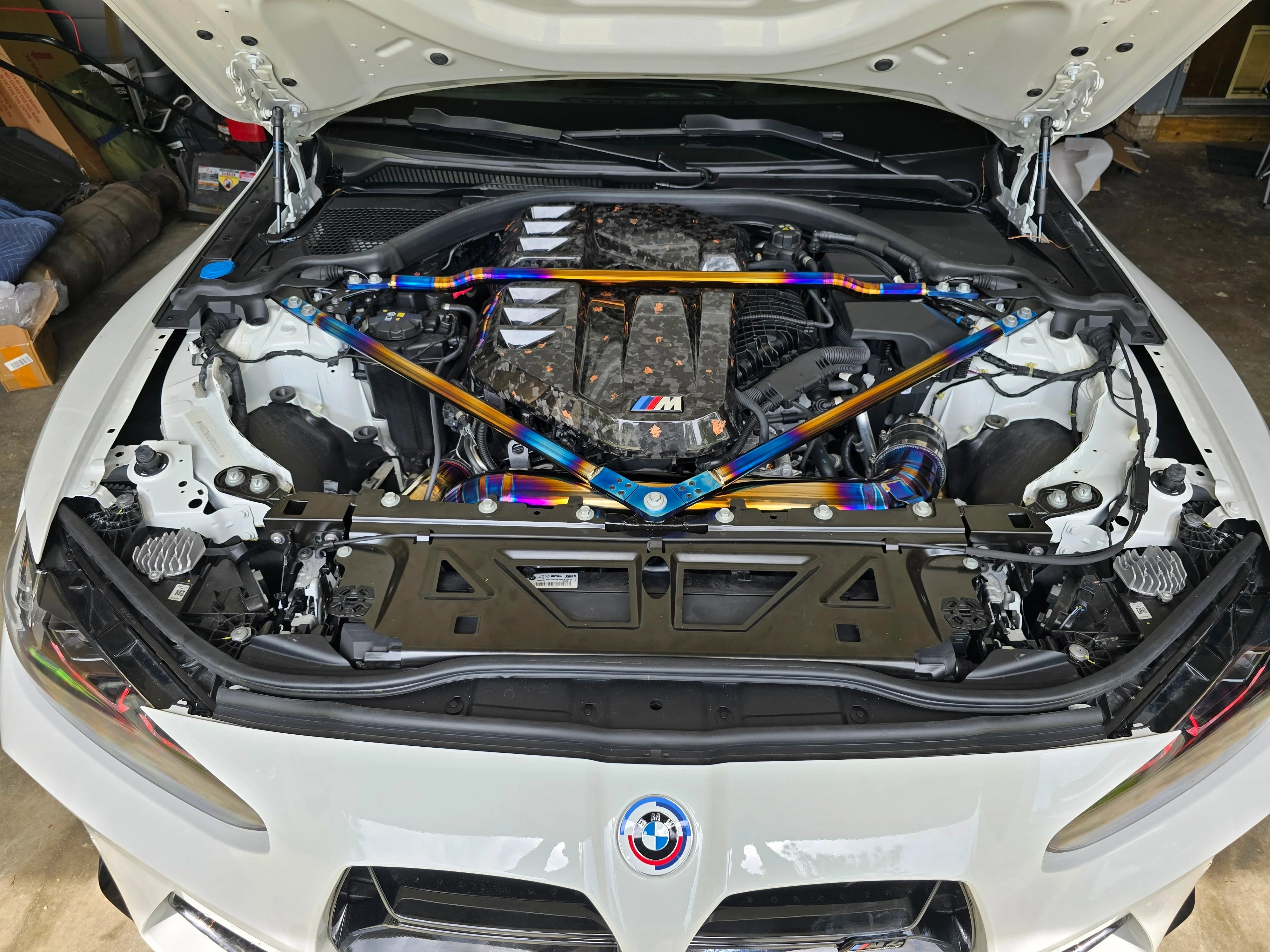 S58 Engine High-Flow Front Mount Air Intakes - BMW G87 M2 G80 M3 G82 M4