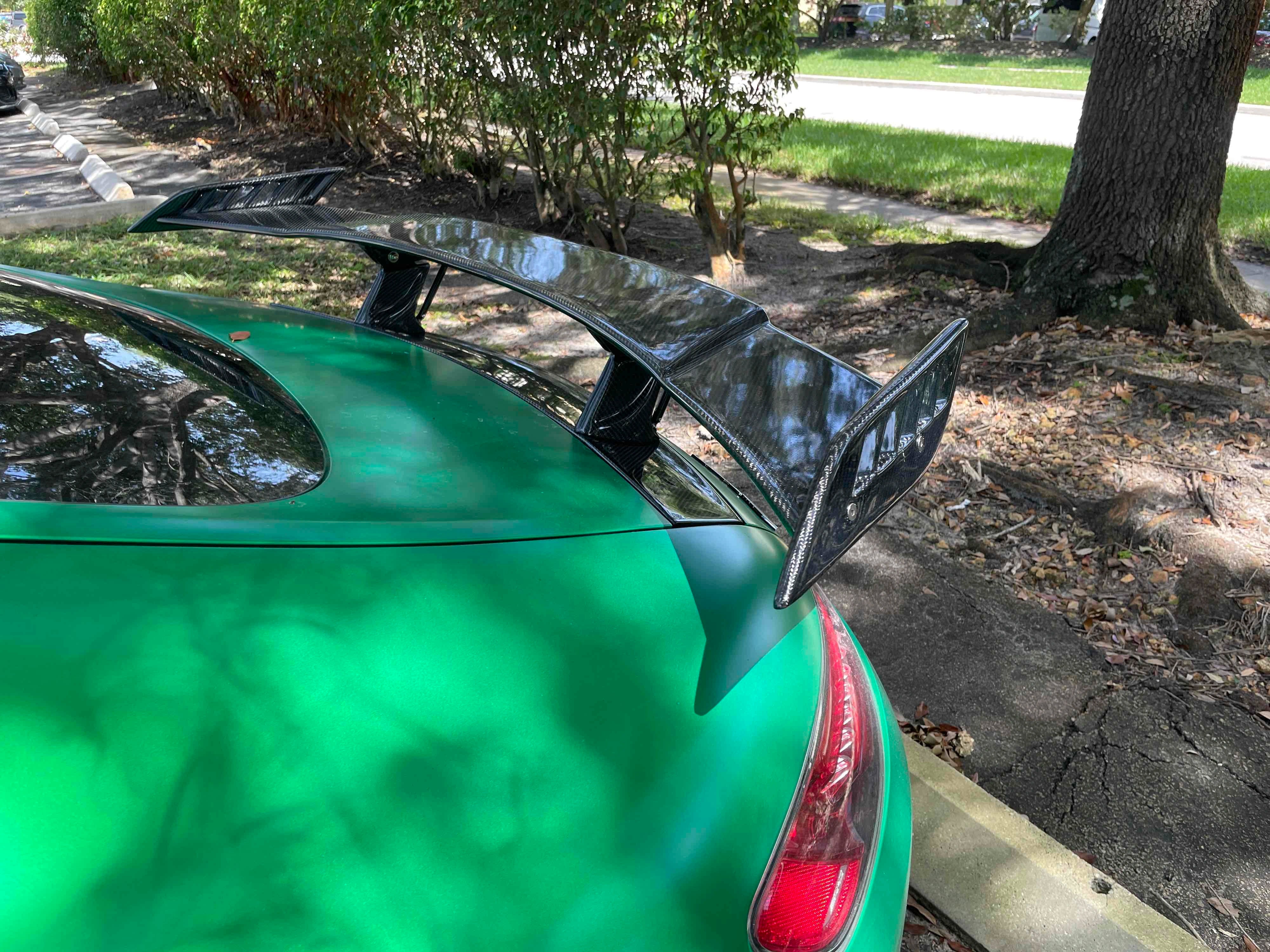 RH-Style Carbon Fiber Artisan Wing - Mercedes GT/GTS