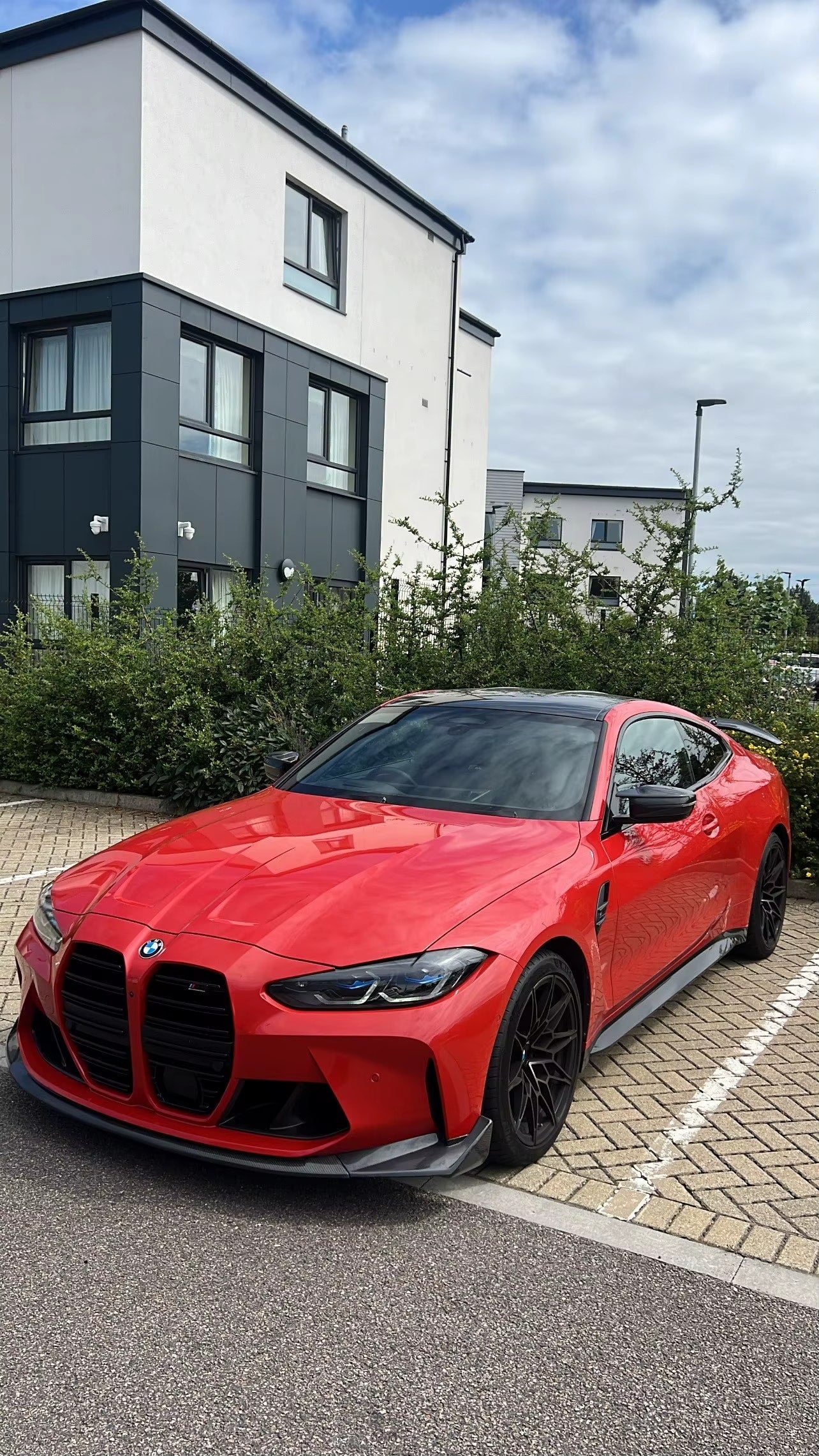 CSL Style Carbon Fiber Front Lip - BMW G80 M3 & G82 / G83 M4