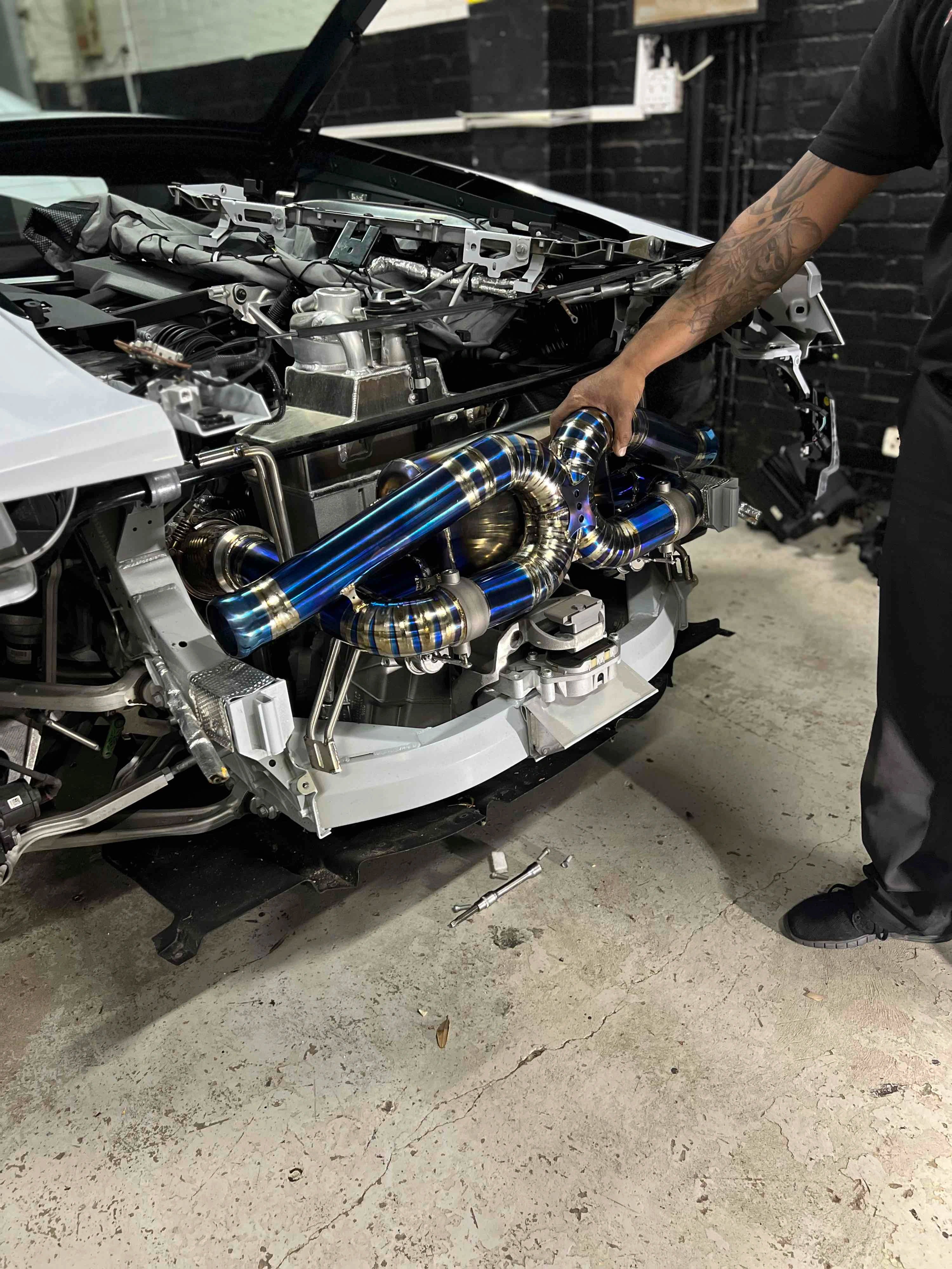 Titanium High Performance Catback Exhaust System - Audi R8 V10 5.2 2020-2023