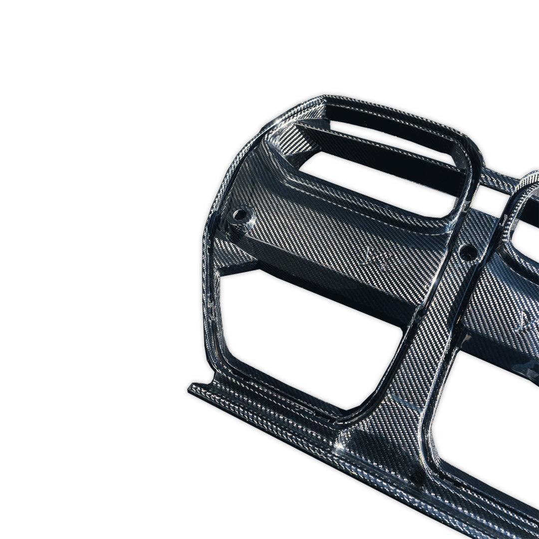 Alpha N Style Carbon Fiber Front Grilles - BMW G80 M3 & G82/G83 M4