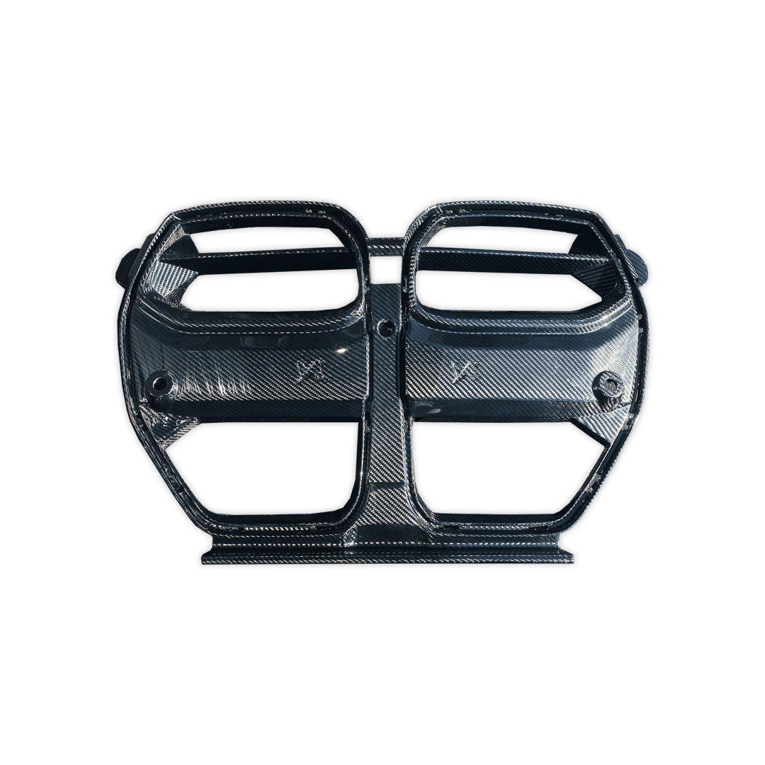 Alpha N Style Carbon Fiber Front Grilles - BMW G80 M3 & G82/G83 M4