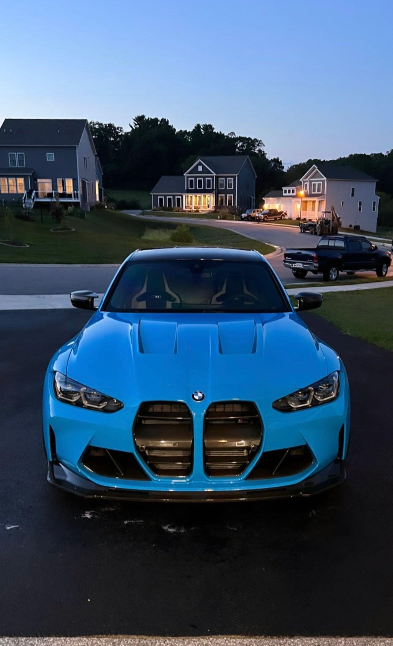 BMW G80 M3/G82 M4 Carbon Fiber Alpha N Style Vented Hood