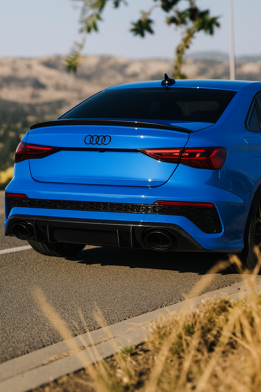 Audi RS3 8Y Carbon Fiber Diffuser