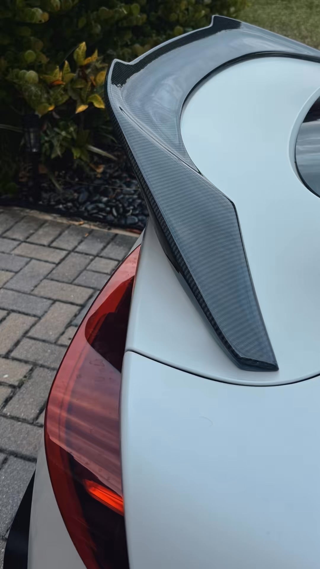 High Kick Carbon Fiber Trunk Spoiler - Toyota A90 Supra GR MK5 2020-Present