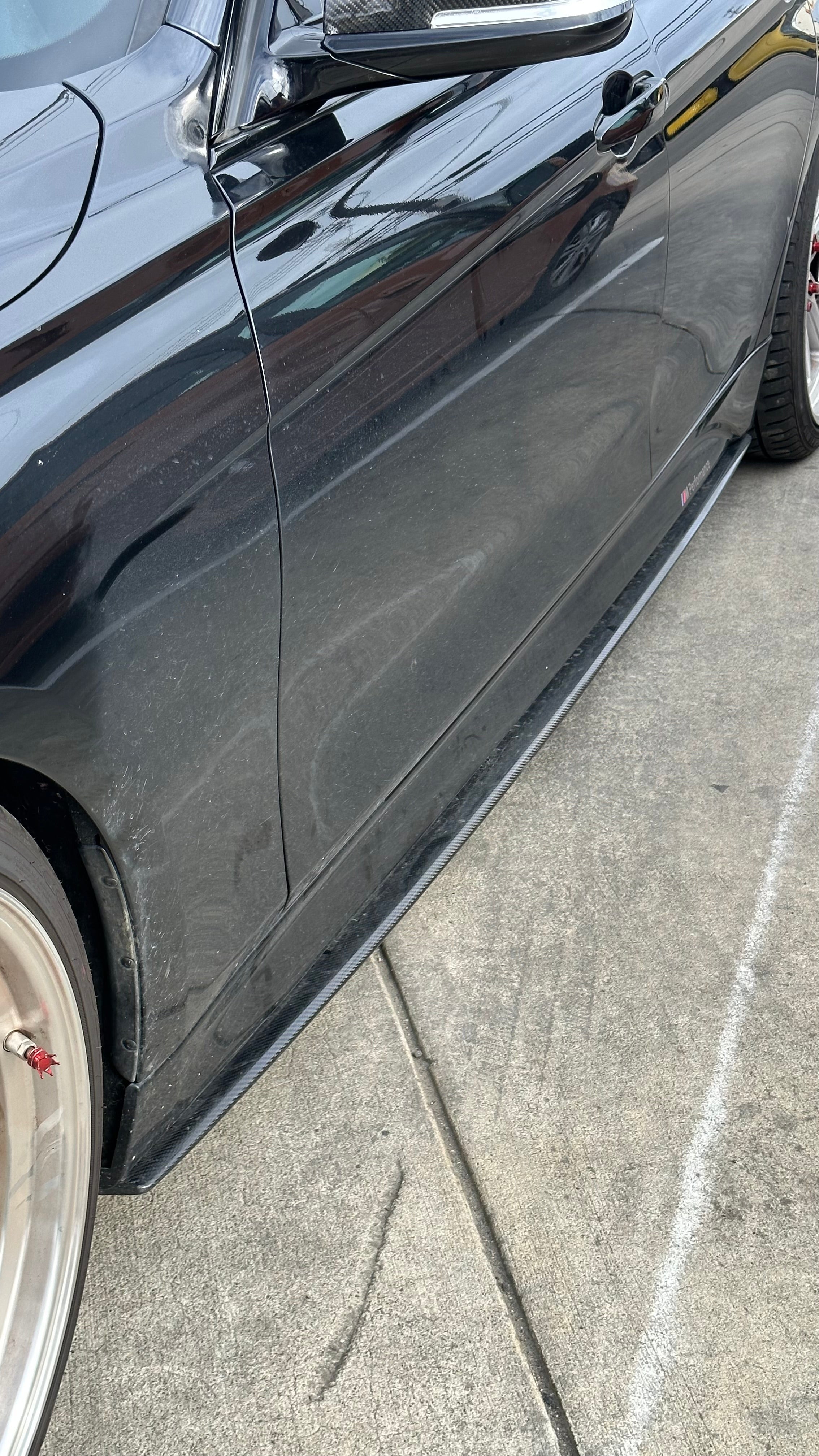 M Performance Carbon Fiber Side Skirts - BMW F30 3 Series