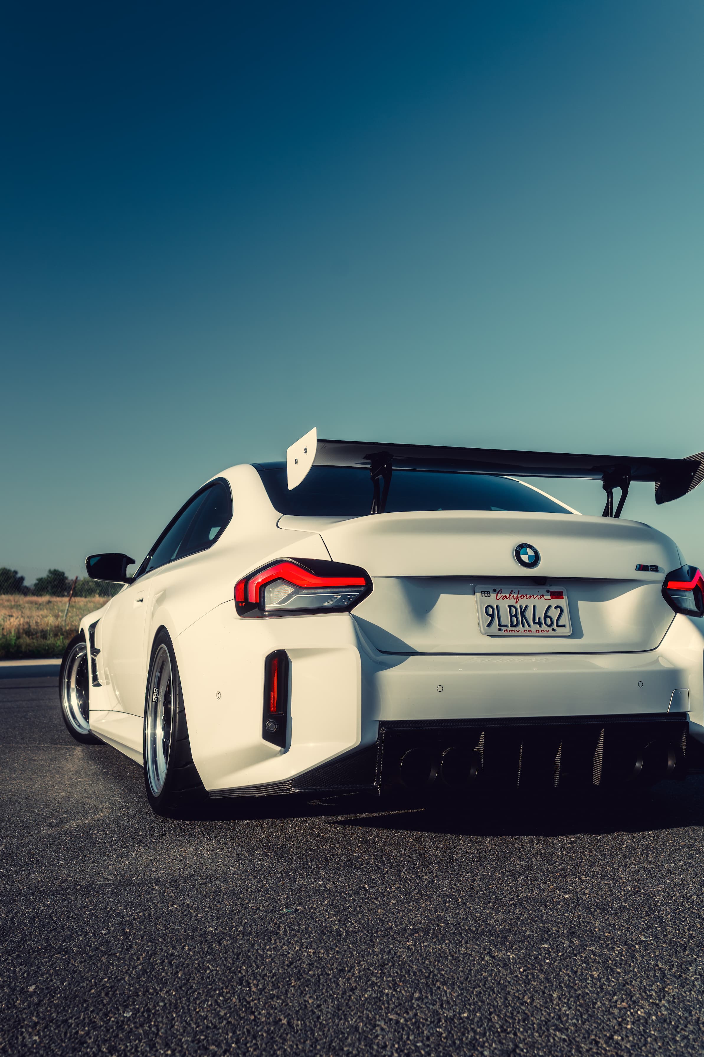 BP Design Carbon Fiber Rear Diffuser V1 - BMW G87 M2