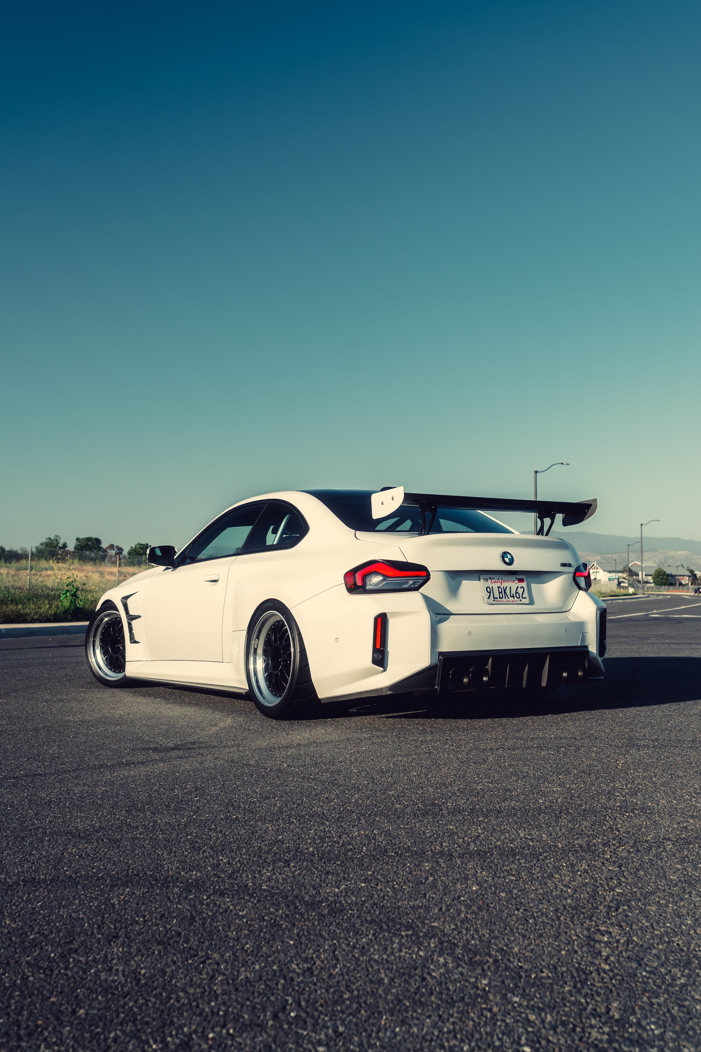 BP Design Carbon Fiber Rear Diffuser V1 - BMW G87 M2