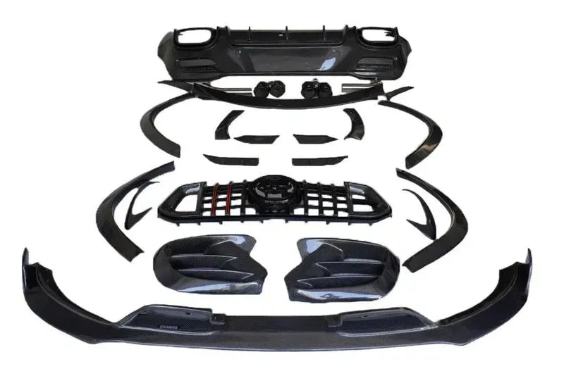 Brabus Style Carbon Fiber Aerodynamic Body Kit - Mercedes Benz C167 GLE63s/GLE53/GLE350/GLE450/GLE580 AMG
