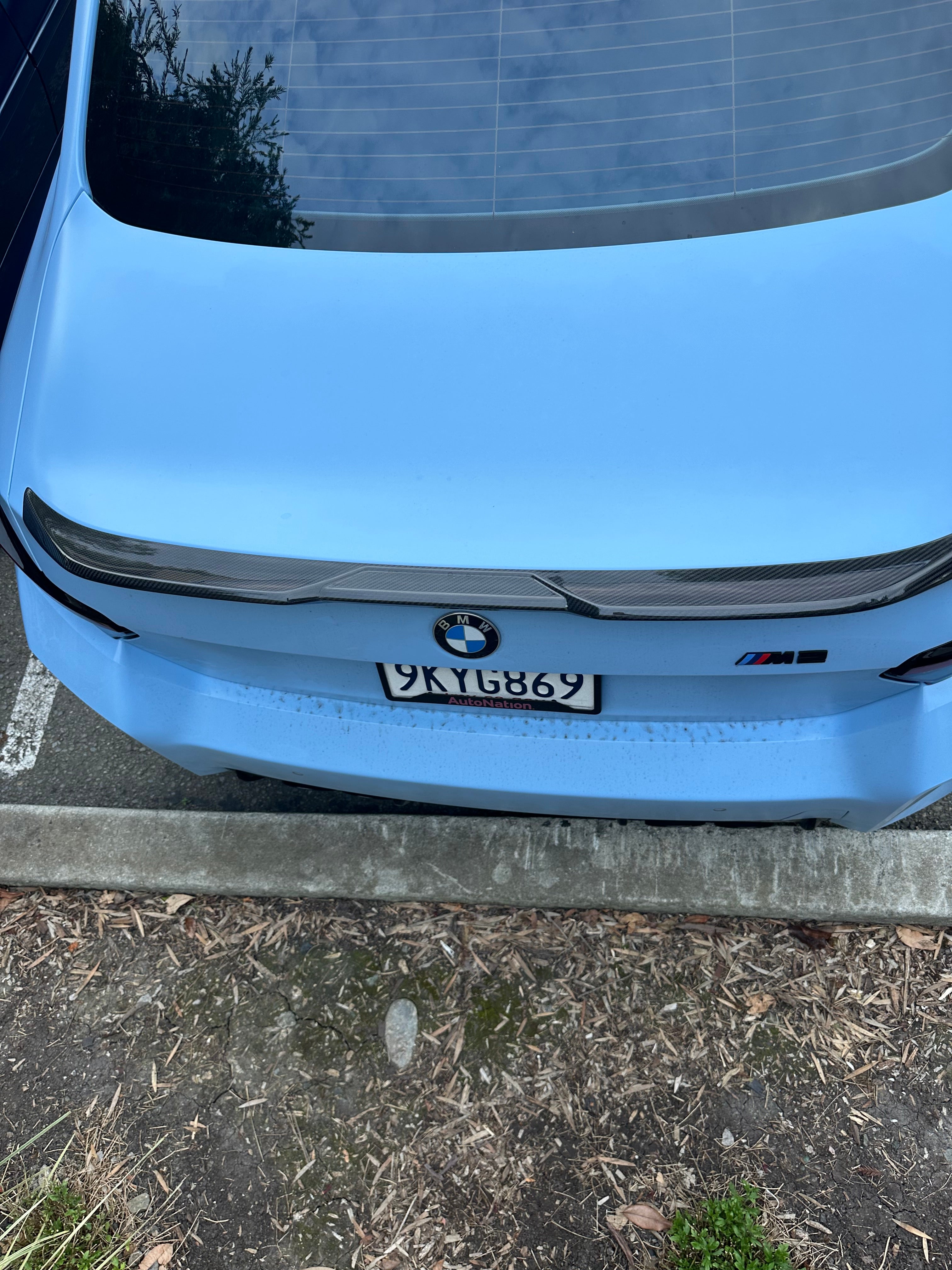 MP Style Carbon Fiber Trunk Spoiler - BMW G87/G42 2 Series