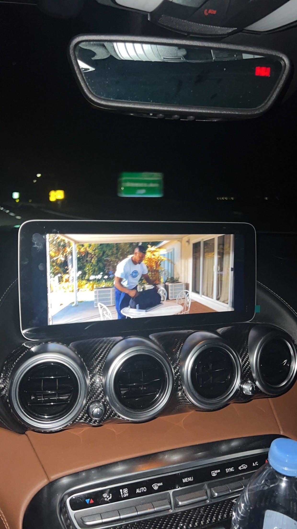 Mercedes AMG GT Apple Car Play Screen Upgrade