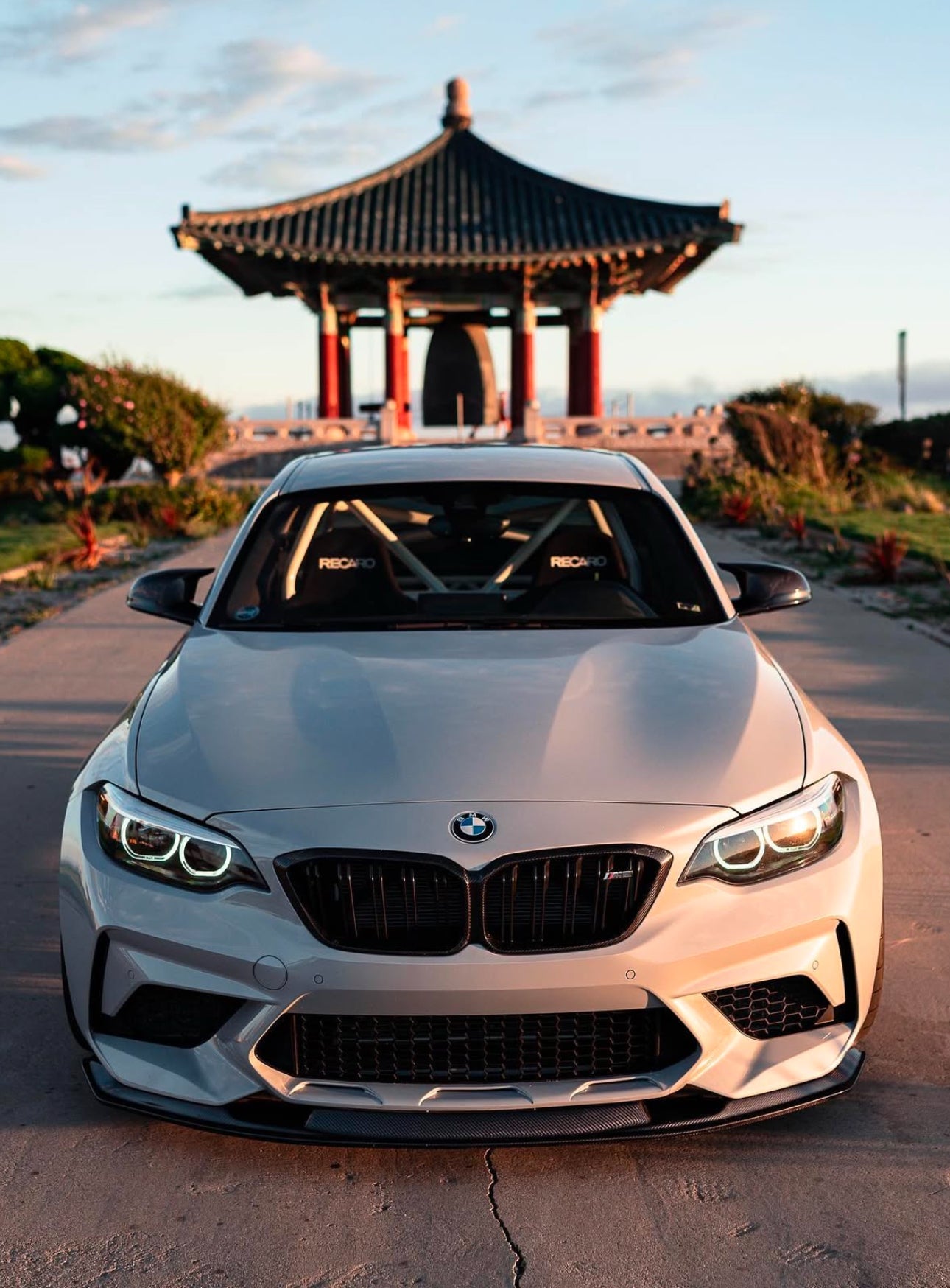M Style Carbon Fiber Front Lip - BMW F87 M2