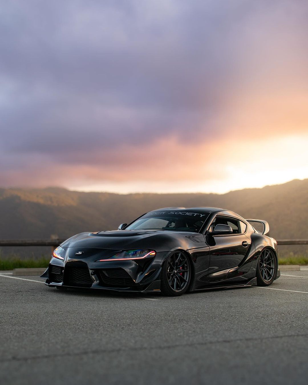 CSL Style Headlight DRL LED Module Set - Toyota A90 GR Supra