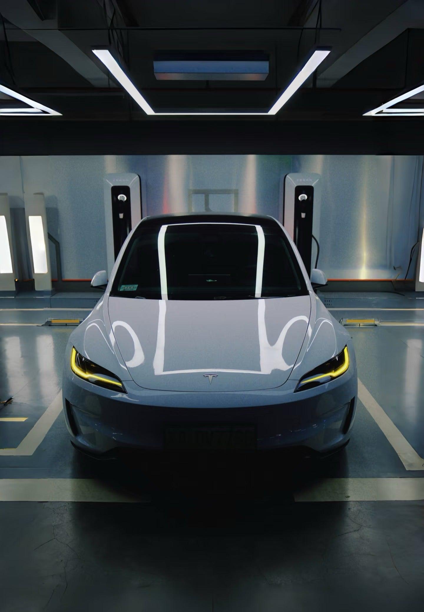 CSL Yellow DRL LED Module Set - New Tesla Model 3
