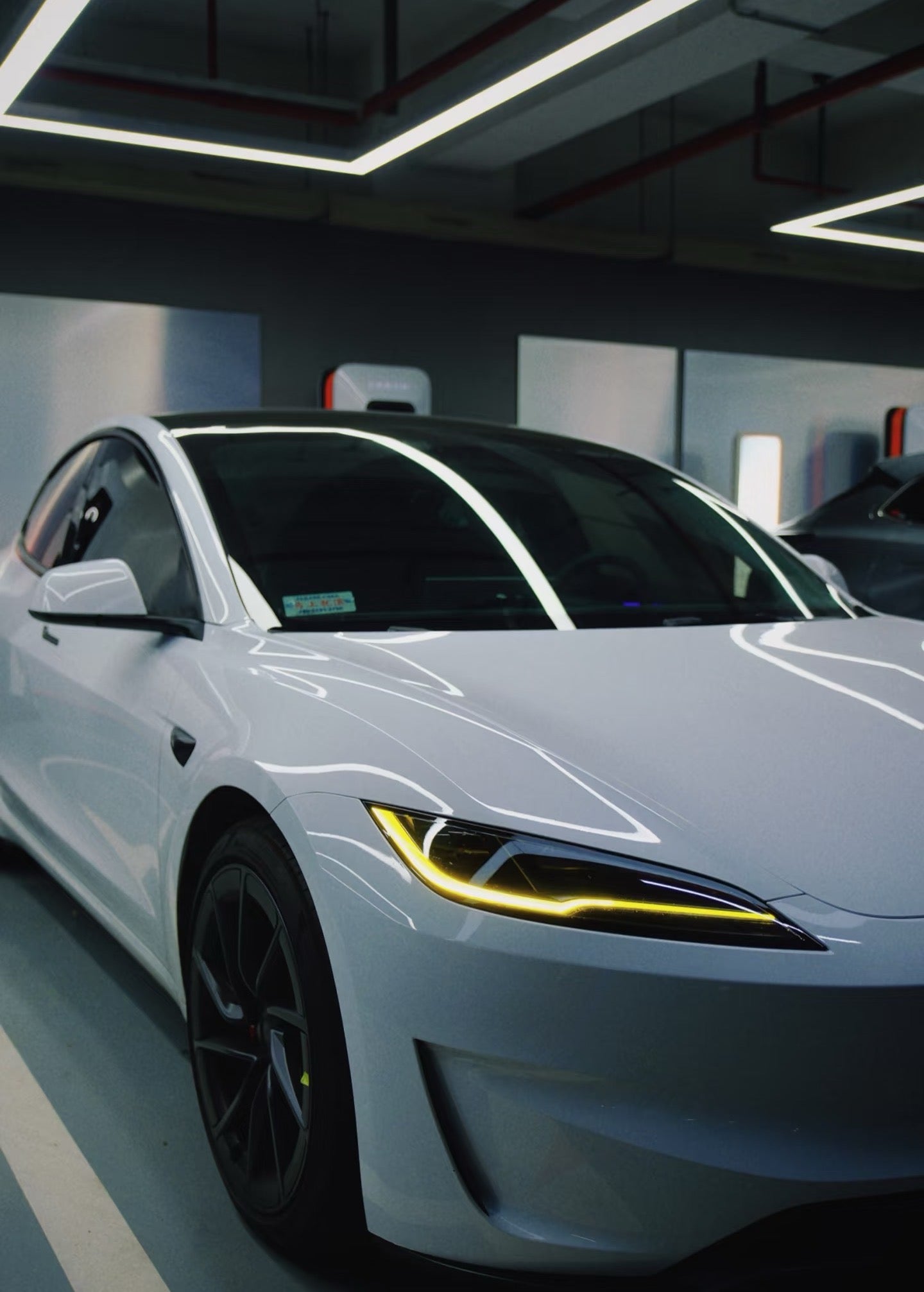 CSL Yellow DRL LED Module Set - New Tesla Model 3