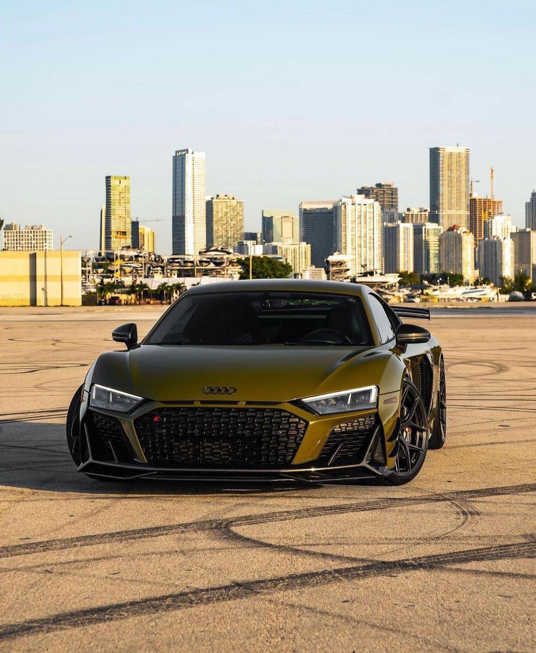 Capristo Style Carbon Fiber Front Canards - Audi R8 V10 Gen 2 Facelift