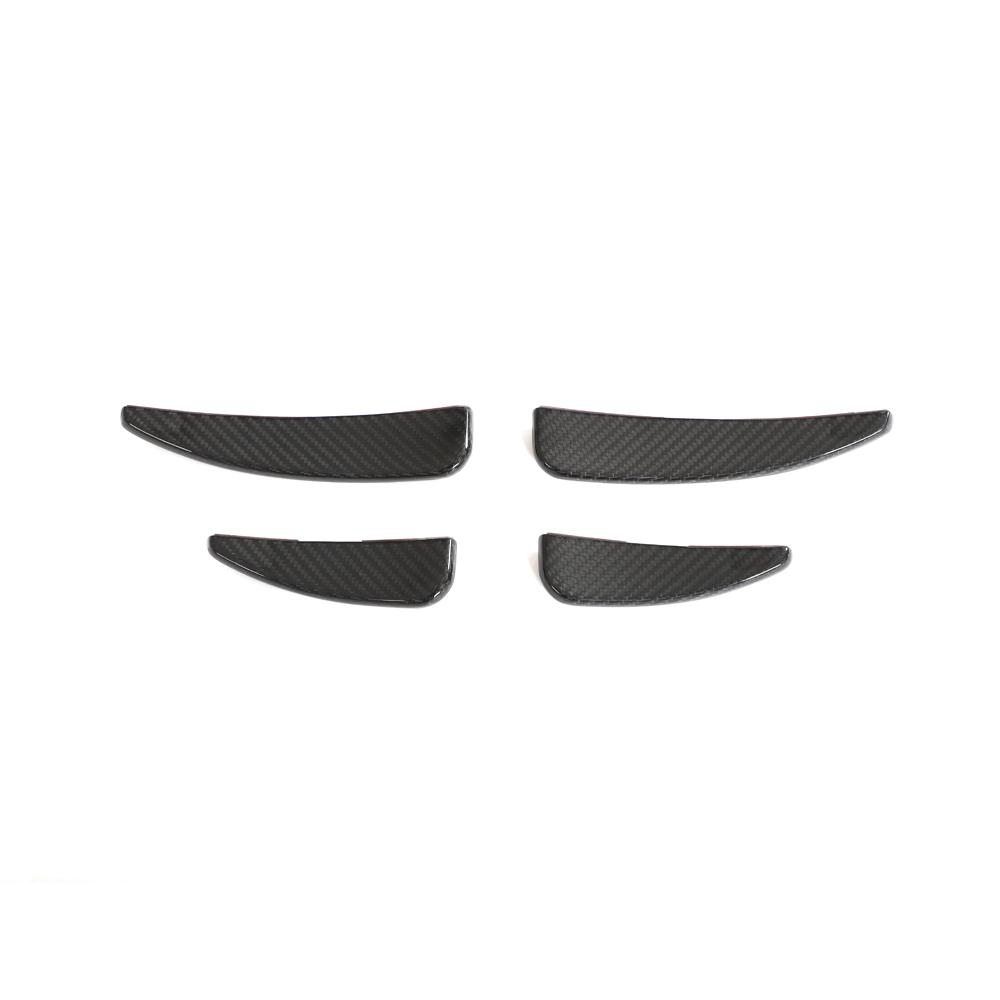 Capristo Style Carbon Fiber Front Canards - Audi R8 V10 Gen 2 Facelift