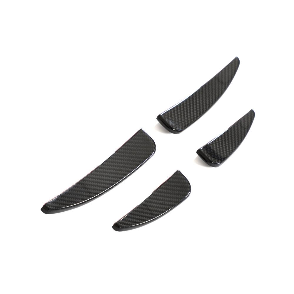 Capristo Style Carbon Fiber Front Canards - Audi R8 V10 Gen 2 Facelift
