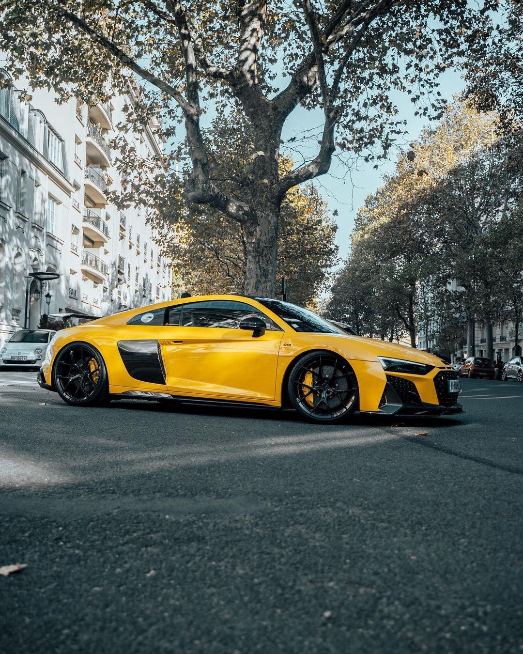 Capristo Style Carbon Fiber Front Lip - Audi R8 V10 Gen 2 Facelift