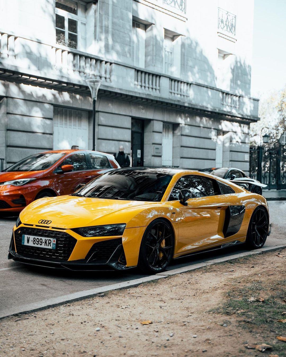 Capristo Style Carbon Fiber Front Lip - Audi R8 V10 Gen 2 Facelift