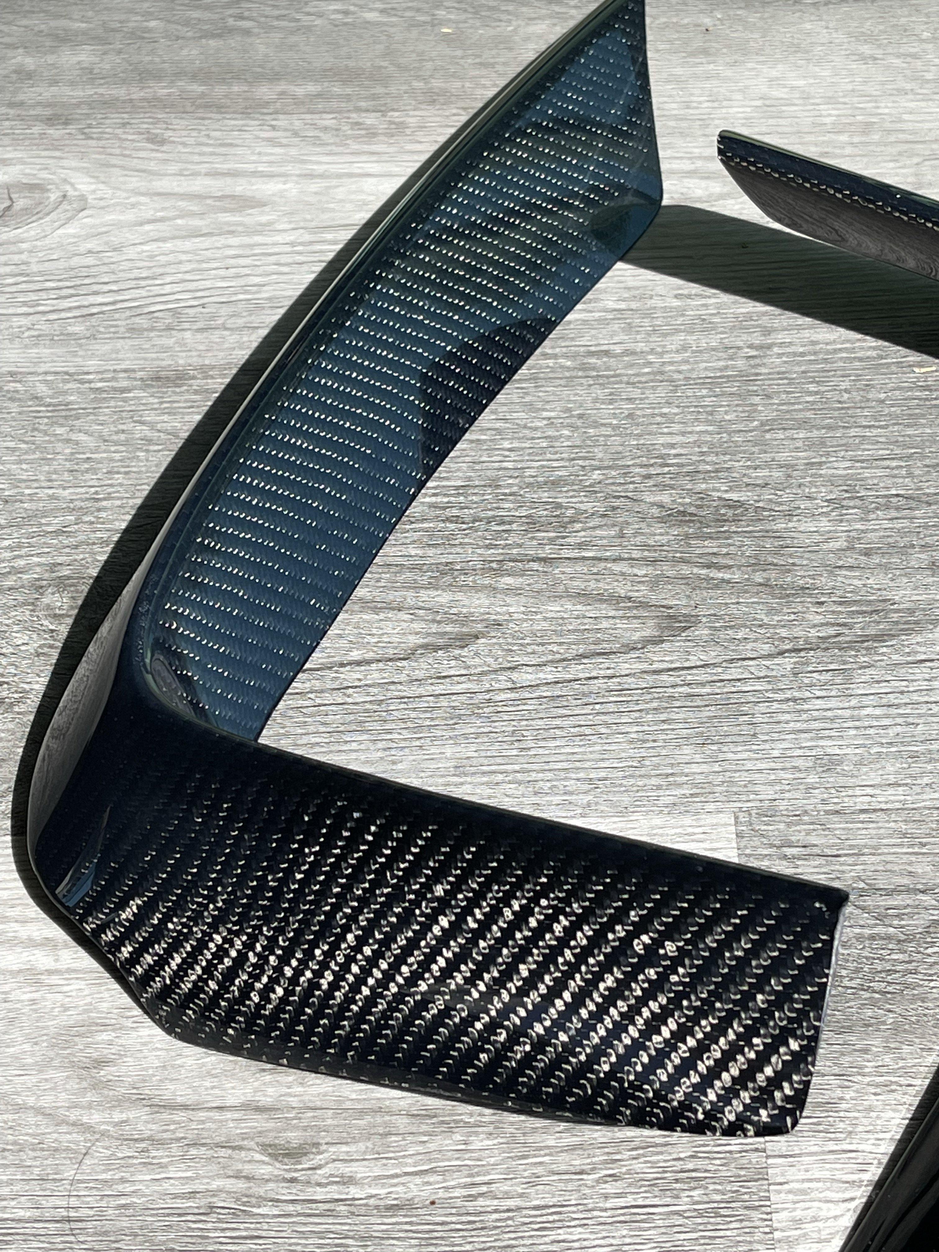 Carbon Fiber Front Upper Splitters - BMW F32 / F33 / F36 4 Series