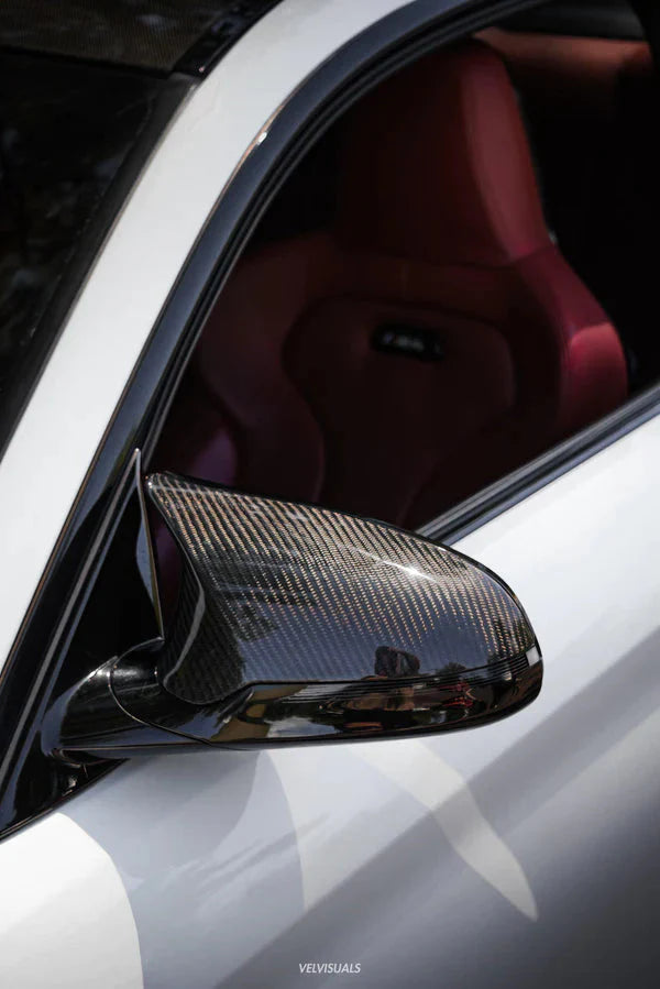 Carbon Fiber Mirror Cap Set - BMW F80 M3 | F82 / F83 M4 | F87 M2