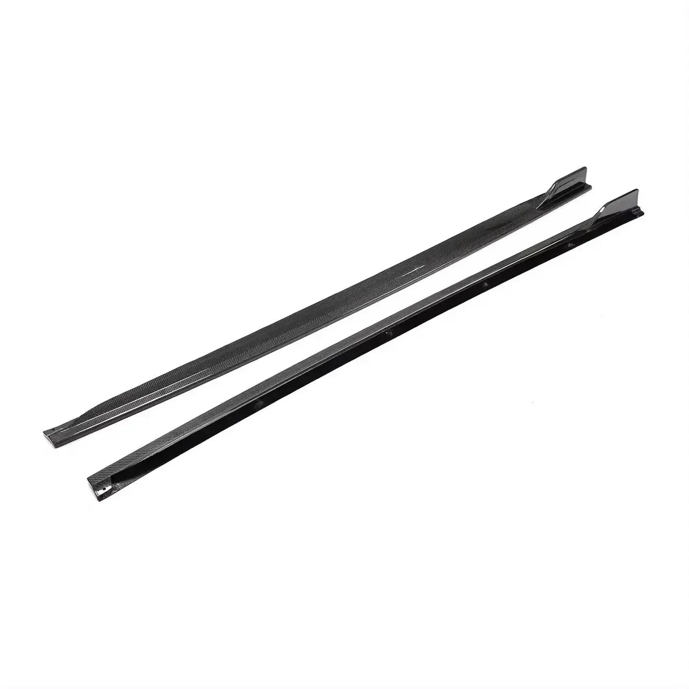 Audi B9 S5 Sport Back Carbon Fiber Finned Side Skirt Extensions