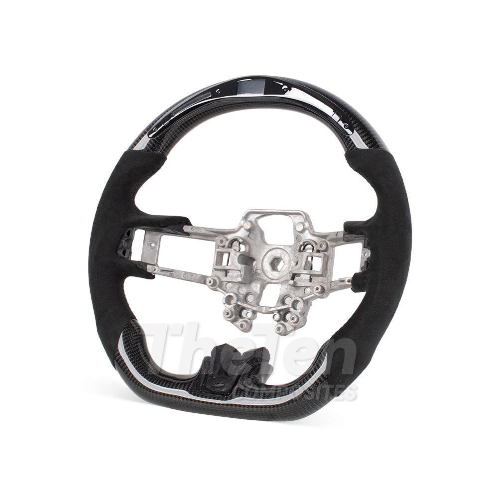 Carbon Fiber Steering Wheel - Ford Mustang S550 (LCI)