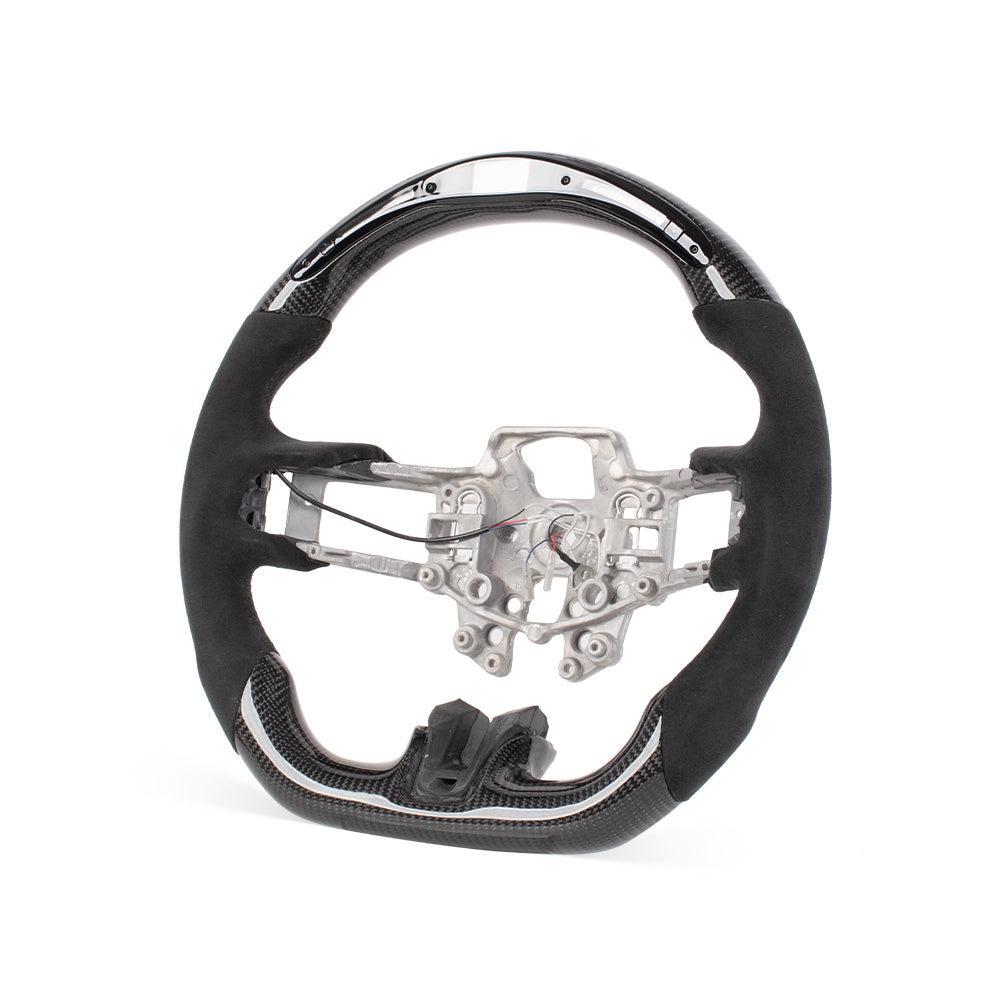 Carbon Fiber Steering Wheel - Ford Mustang S550 (Pre-LCI)