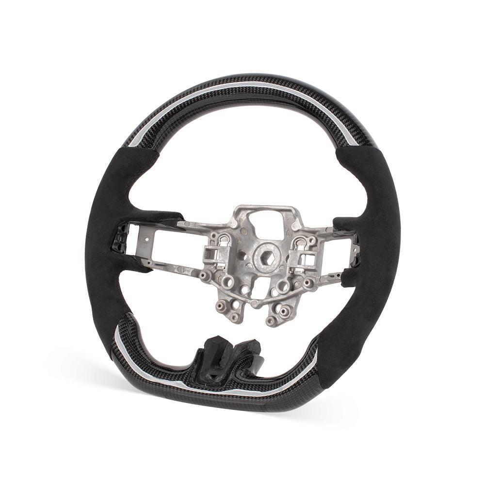 Carbon Fiber Steering Wheel - Ford Mustang S550 (Pre-LCI)