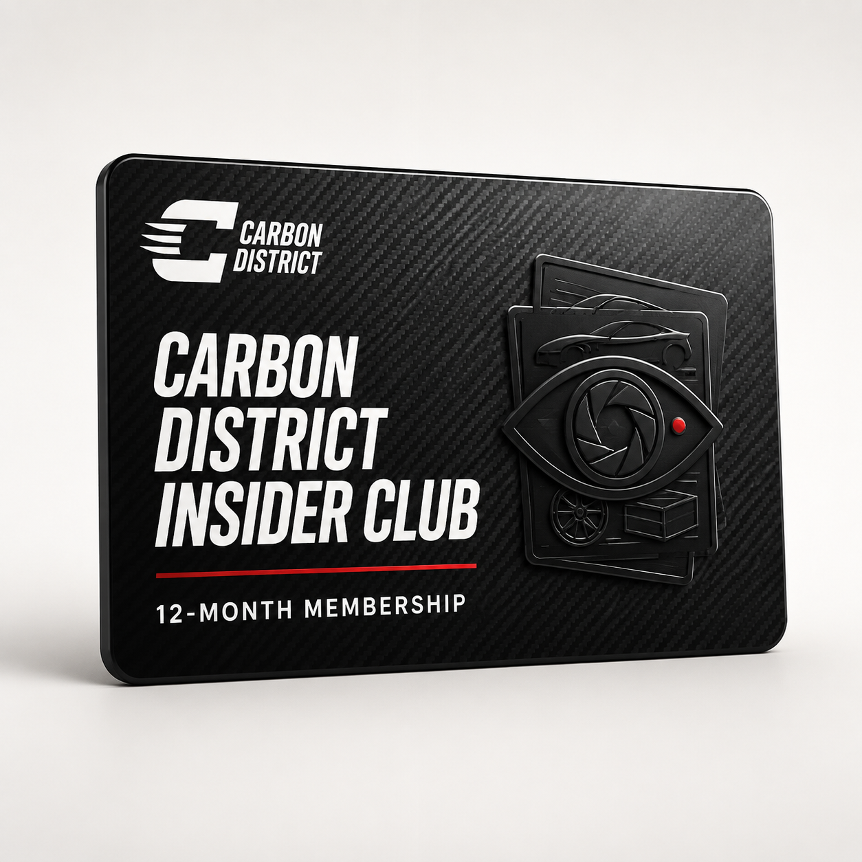 CARBON DISTRICT INSIDER CLUB – 12-Month Membership